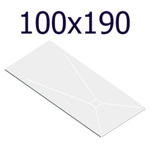 100 x 190 cm